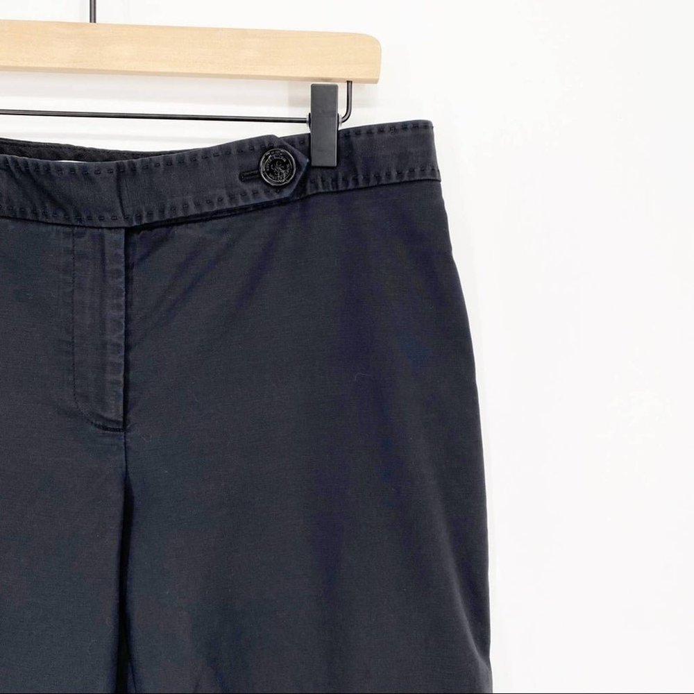 WHBM Black Legacy Crop Leg Pants size 8R